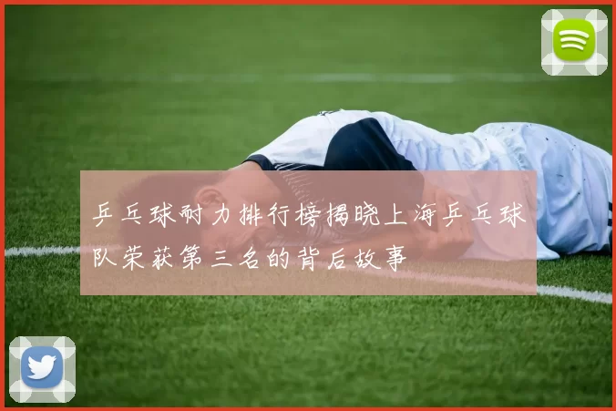 乒乓球耐力排行榜揭晓上海乒乓球队荣获第三名的背后故事