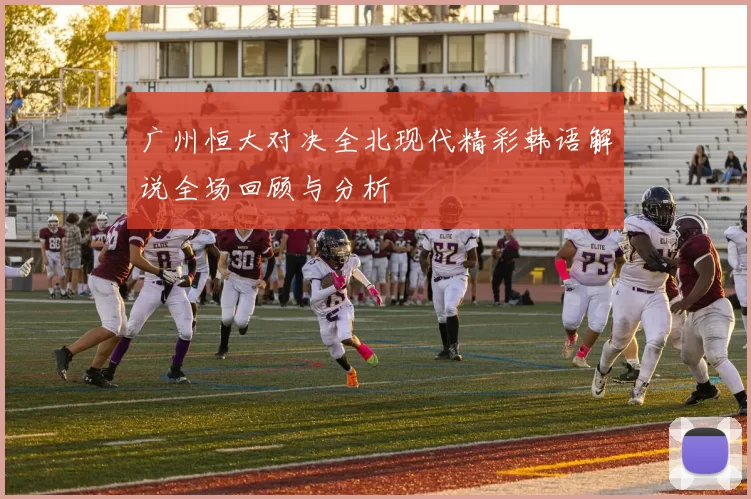 广州恒大对决全北现代精彩韩语解说全场回顾与分析