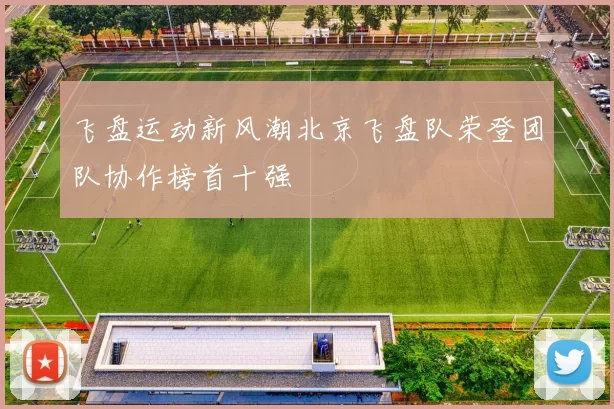 飞盘运动新风潮北京飞盘队荣登团队协作榜首十强