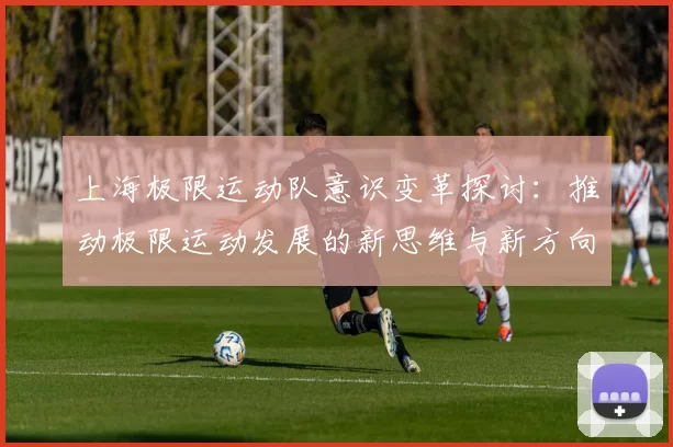 上海极限运动队意识变革探讨：推动极限运动发展的新思维与新方向