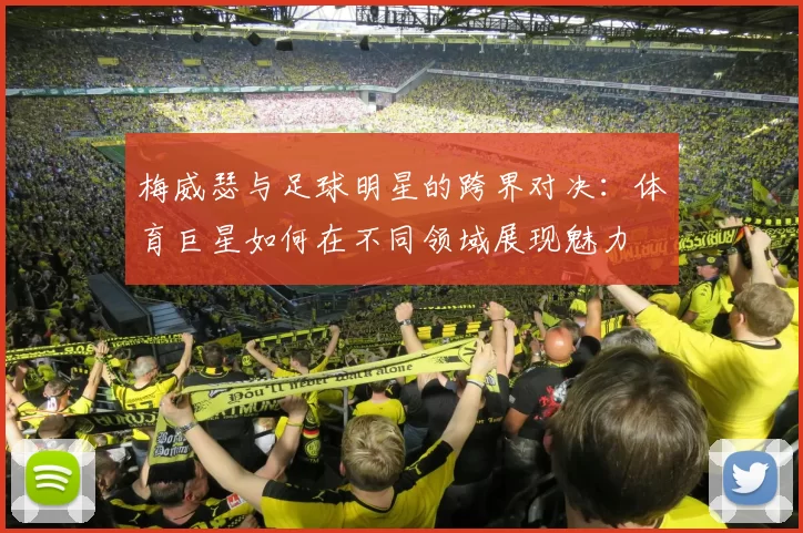 梅威瑟与足球明星的跨界对决：体育巨星如何在不同领域展现魅力